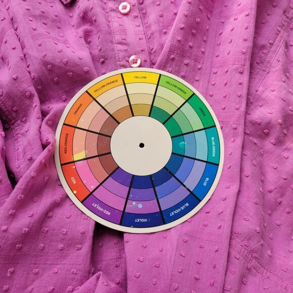 Rafaella Womens Top 2X Plus Roll Tab Sleeve Lavender Swiss Dot Asymmetric PUR70E - Picture 7 of 9